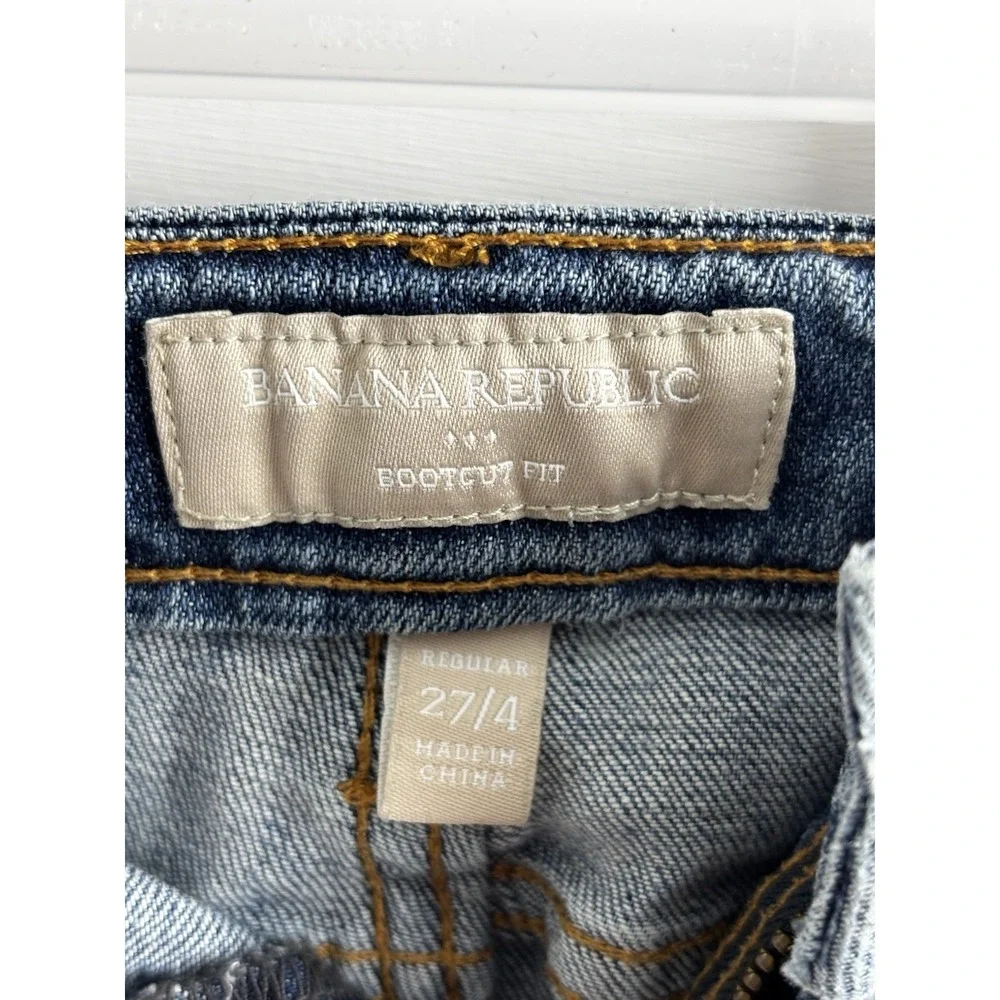 Banana Republic Bootcut Fit‎ Jeans 27/4 Regular 0241